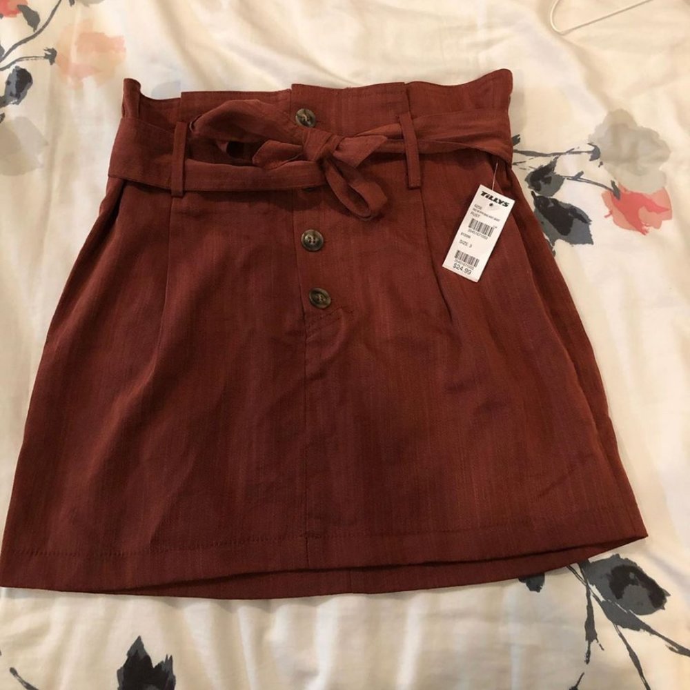 Rust Tillys Skirt